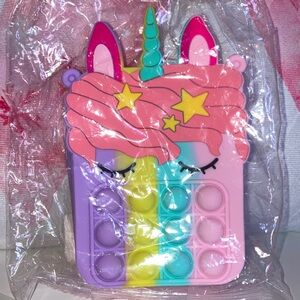 NIP Unicorn Pop It kids crossbody bag
